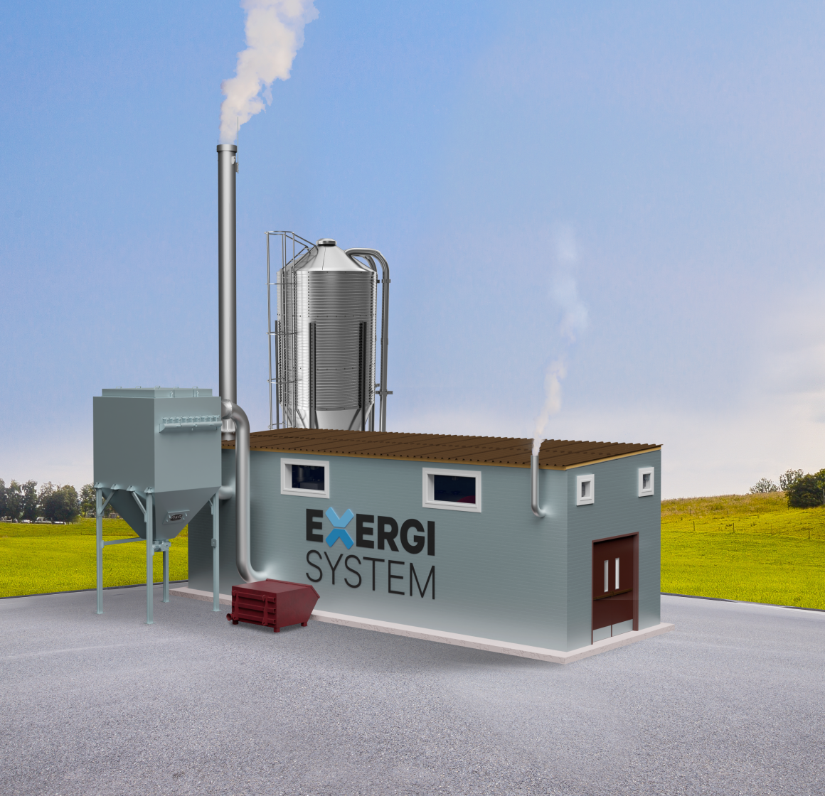 Modular biofuel boiler